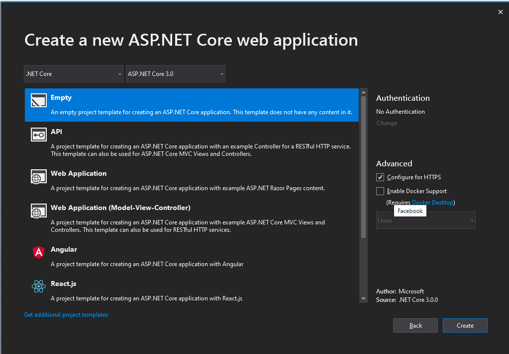 gRPC in ASP.Net Core